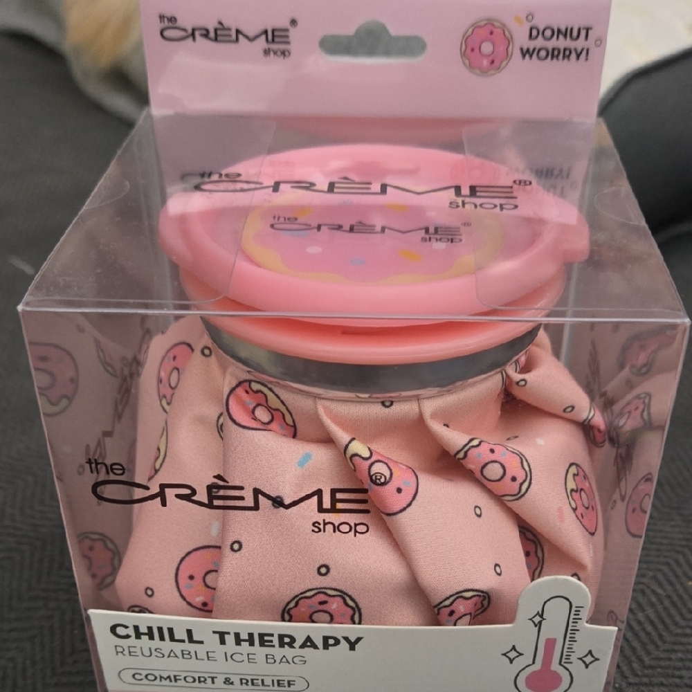The Crème Shop Pink Donut Ice Bag